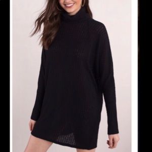 NWT Tobi large black sweater dress